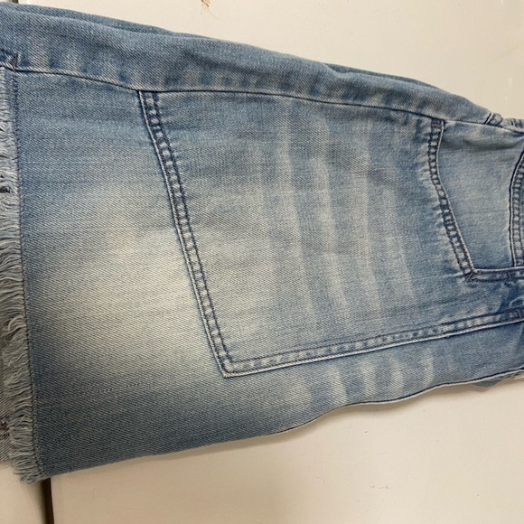Cloth & Stone Anthropologie Cloth & Stone denim Jean skirt size 28 - Picture 1 of 4